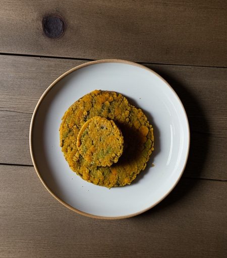 Savoury Mashed Sweet Potato Patties recipe image
