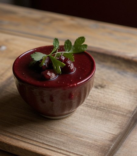 Savoury Tenderloin With Red Currant Sauce recipe image