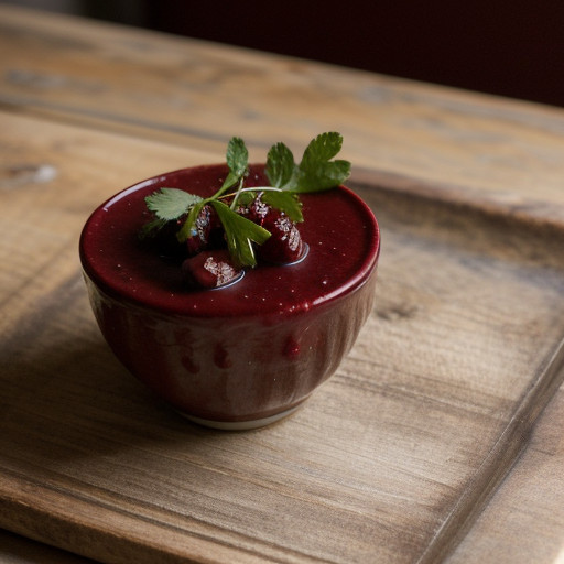 Savoury Tenderloin With Red Currant Sauce recipe image