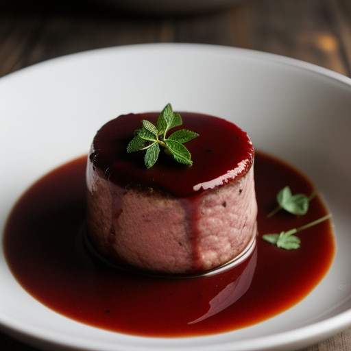 Savoury Tenderloin With Red Currant Sauce recipe image