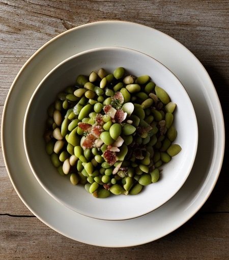 Scafata of Lima Beans and Escarole recipe image