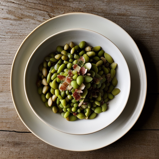 Scafata of Lima Beans and Escarole recipe image