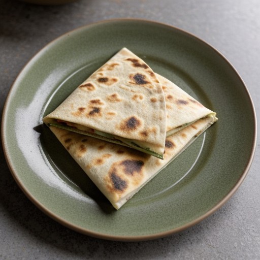 Scallion Quesadillas recipe image