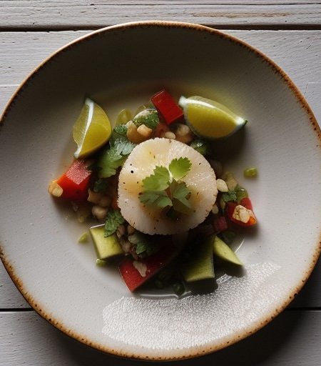 Scallop Ceviche recipe image