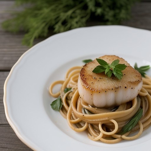 Scallop and Pasta Toss (6 PTS recipe image