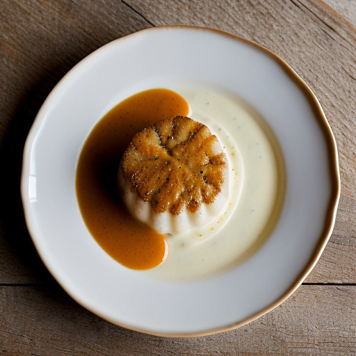 Scallop-and-Vegetable Newburg *Jb recipe image
