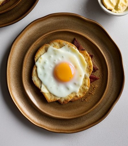 Scalloped Eggs & Bacon recipe image
