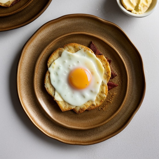 Scalloped Eggs & Bacon recipe image
