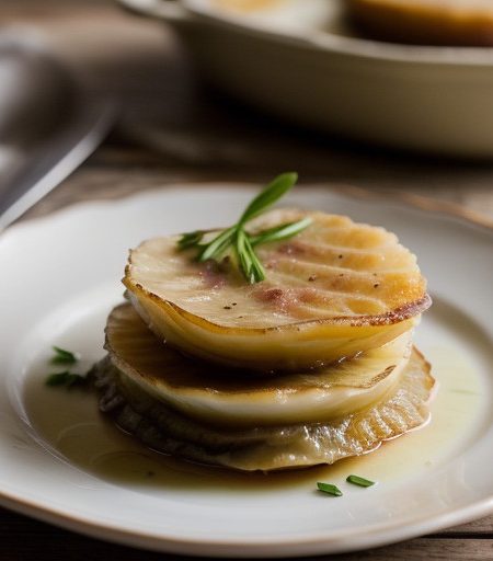 Scalloped Potatoes With Smoked Ham recipe image