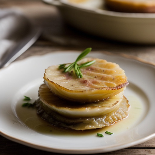 Scalloped Potatoes With Smoked Ham recipe image