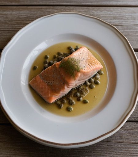 Scalloped Salmon or Trout recipe image