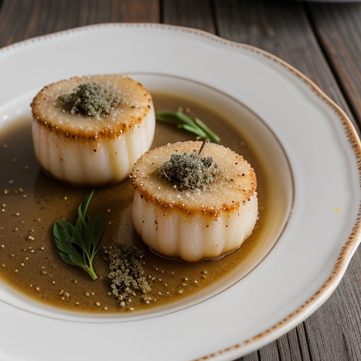 Scallops Ageganata *** (Chpj57 B - recipe image