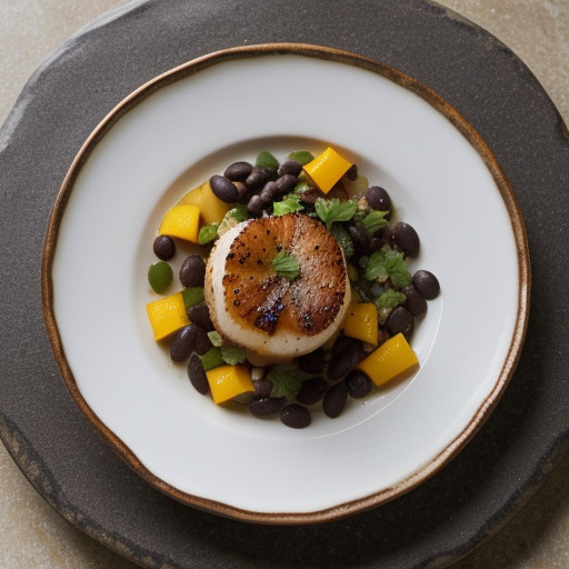 Scallops & Black Beans recipe image