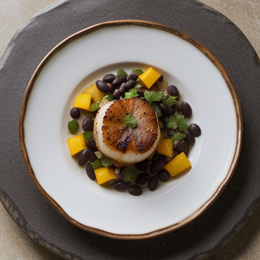Scallops & Black Beans recipe image