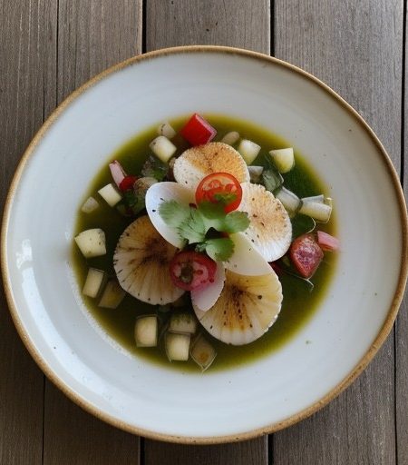 Scallops Ceviche recipe image