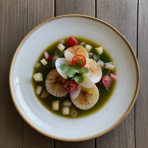 Scallops Ceviche recipe image