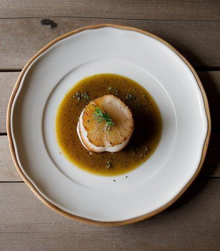 Scallops Dijon recipe image