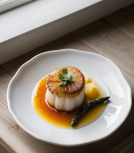 Scallops Provencale recipe image