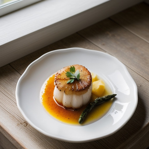 Scallops Provencale recipe image
