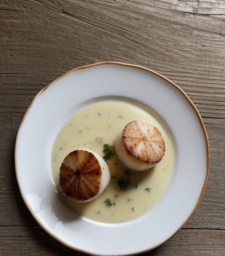 Scallops With Lime Butter recipe image