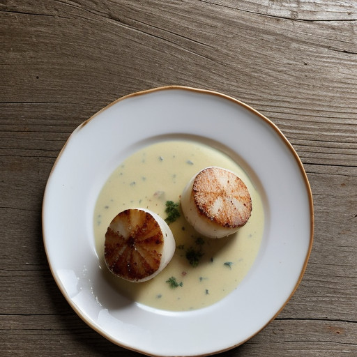 Scallops With Lime Butter recipe image