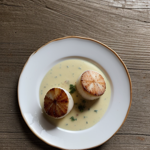 Scallops With Lime Butter recipe image