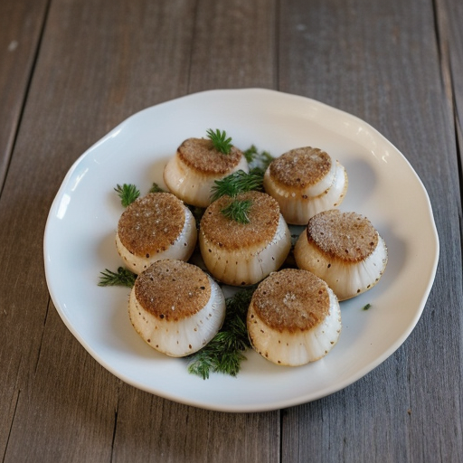 Scallops With Mushrooms in Shells recipe image