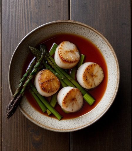 Scallops With Spicy Garlic Sauce *Jb recipe image