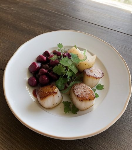 Scallops Zinfandel recipe image