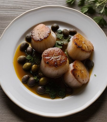 Scallops a La Schaller recipe image