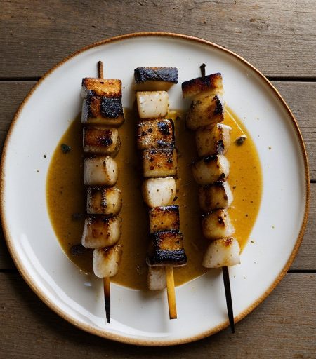 Scallops en Brochette recipe image