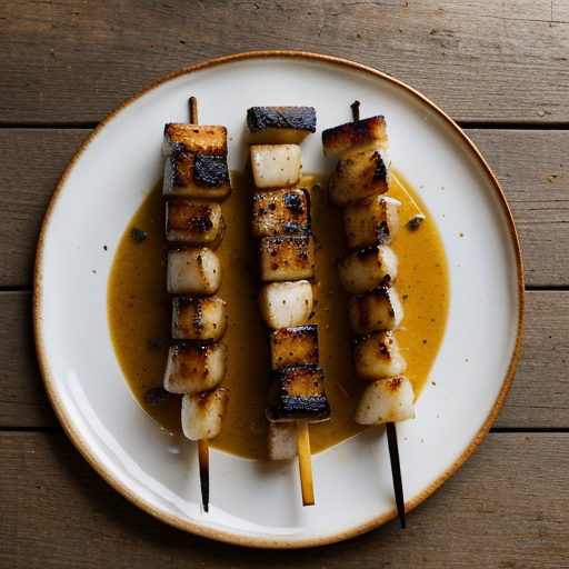 Scallops en Brochette recipe image
