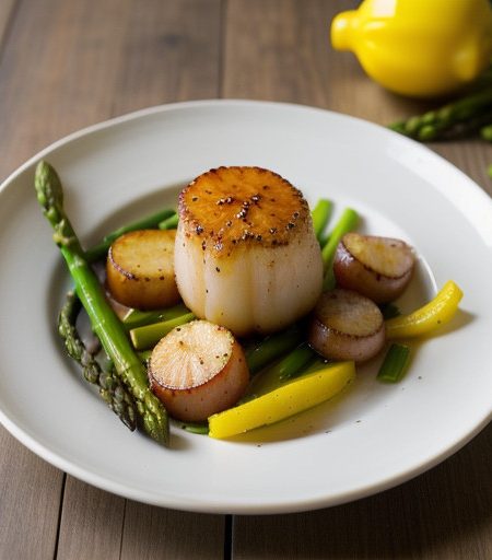 Scallops en Papillote recipe image