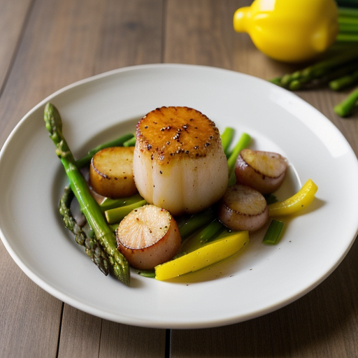 Scallops en Papillote recipe image