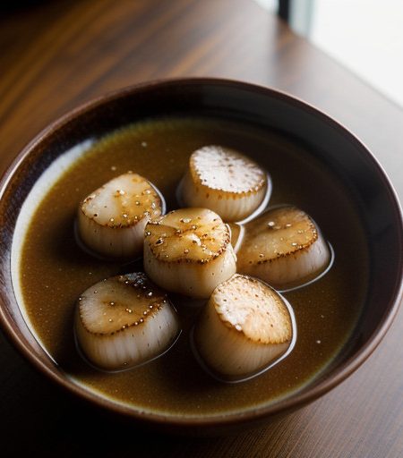 Scallops in Szechwan Spicy Sauce recipe image