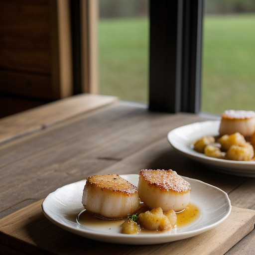 Scallops in Wine (Nz recipe image