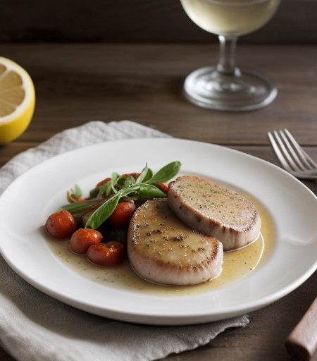 Scaloppine De Vitello Al Lemon recipe image