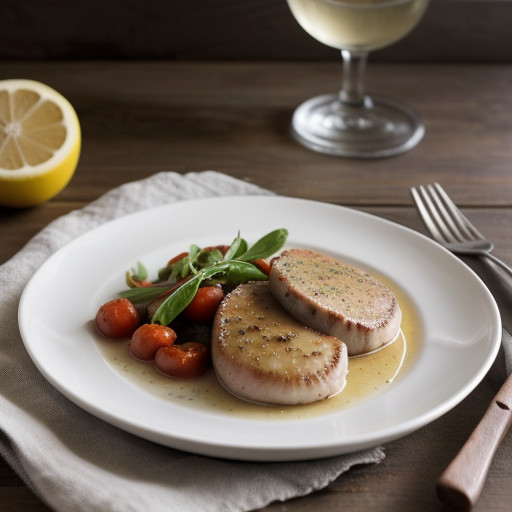 Scaloppine De Vitello Al Lemon recipe image