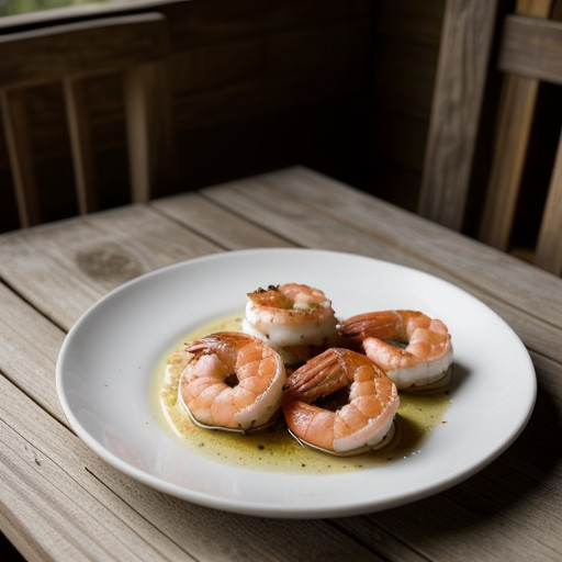 Scampi Al Fresco recipe image
