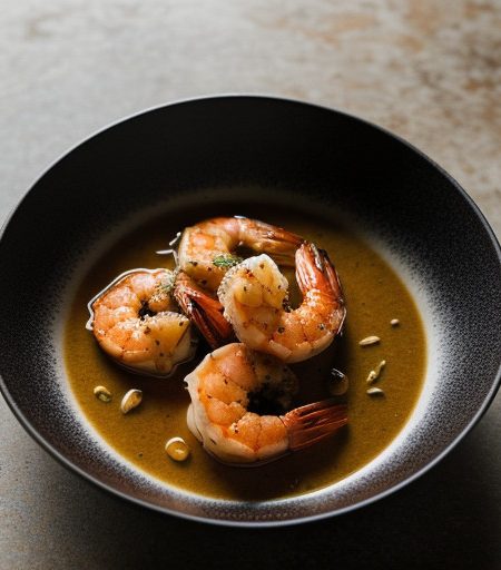 Scampi in Garlic-Butter Sauce - Country Cooking recipe image