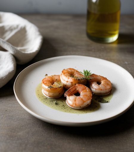 Scampi in Vermouth recipe image