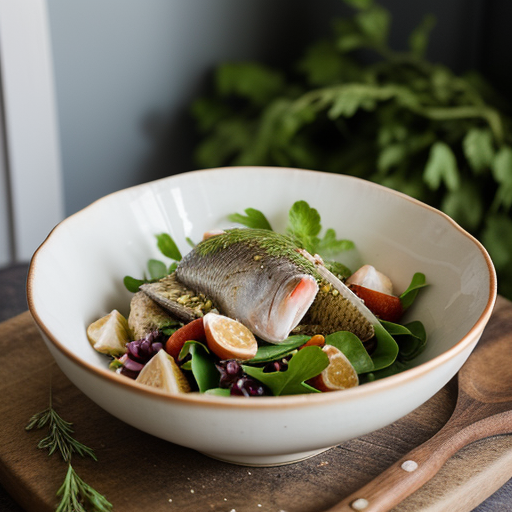 Scandinavian Fish Salad recipe image
