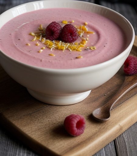 Scandinavian Rasberry Soup recipe image