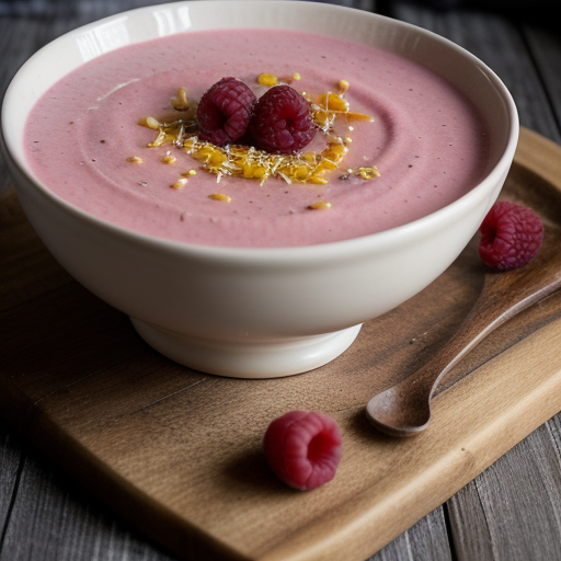 Scandinavian Rasberry Soup recipe image