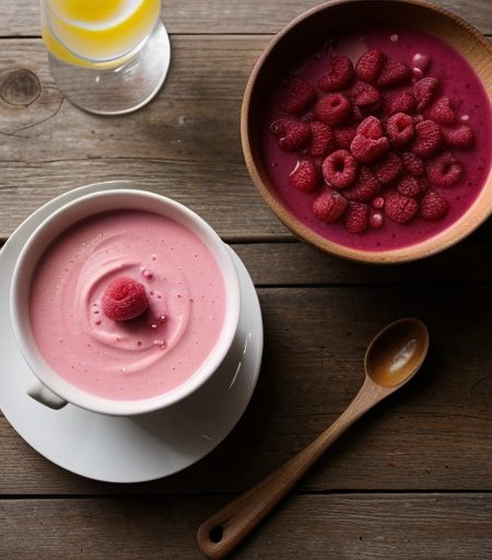 Scandinavian Raspberry Soup recipe image