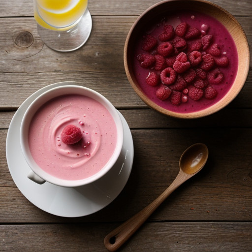 Scandinavian Raspberry Soup recipe image