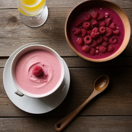 Scandinavian Raspberry Soup recipe image