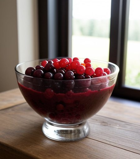 Scarlet Fruit Salad recipe image