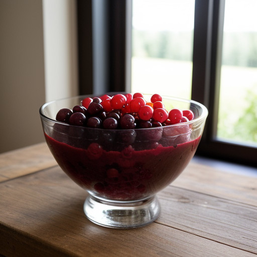 Scarlet Fruit Salad recipe image