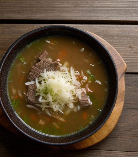 Schchi (Russian Sauerkraut Soup recipe image